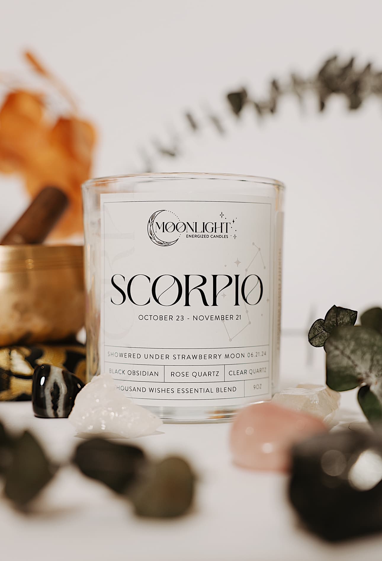 Scorpio Zodiac Candle