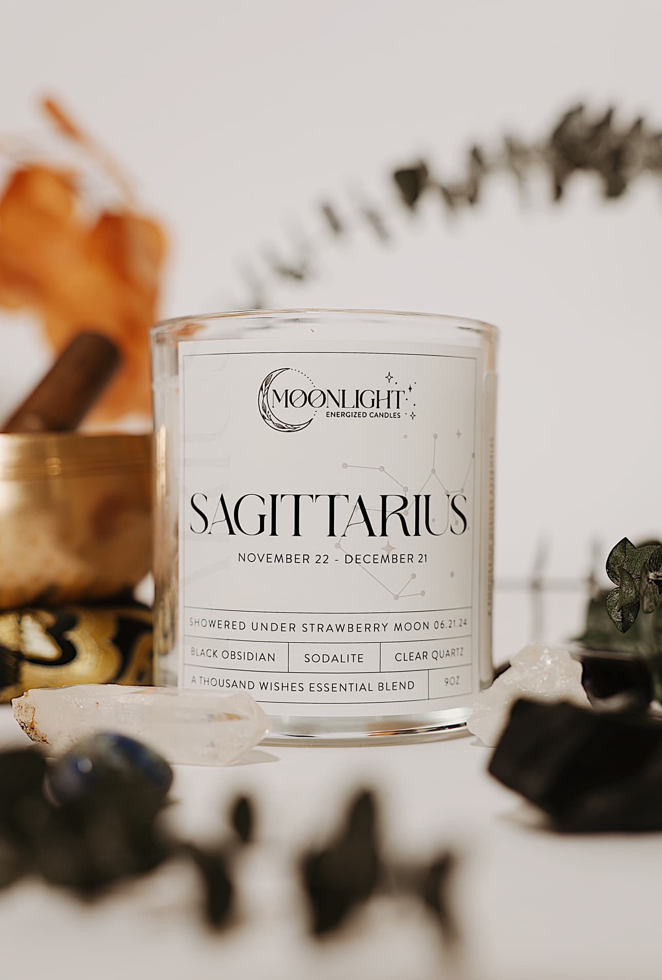 Sagittarius Zodiac Candle